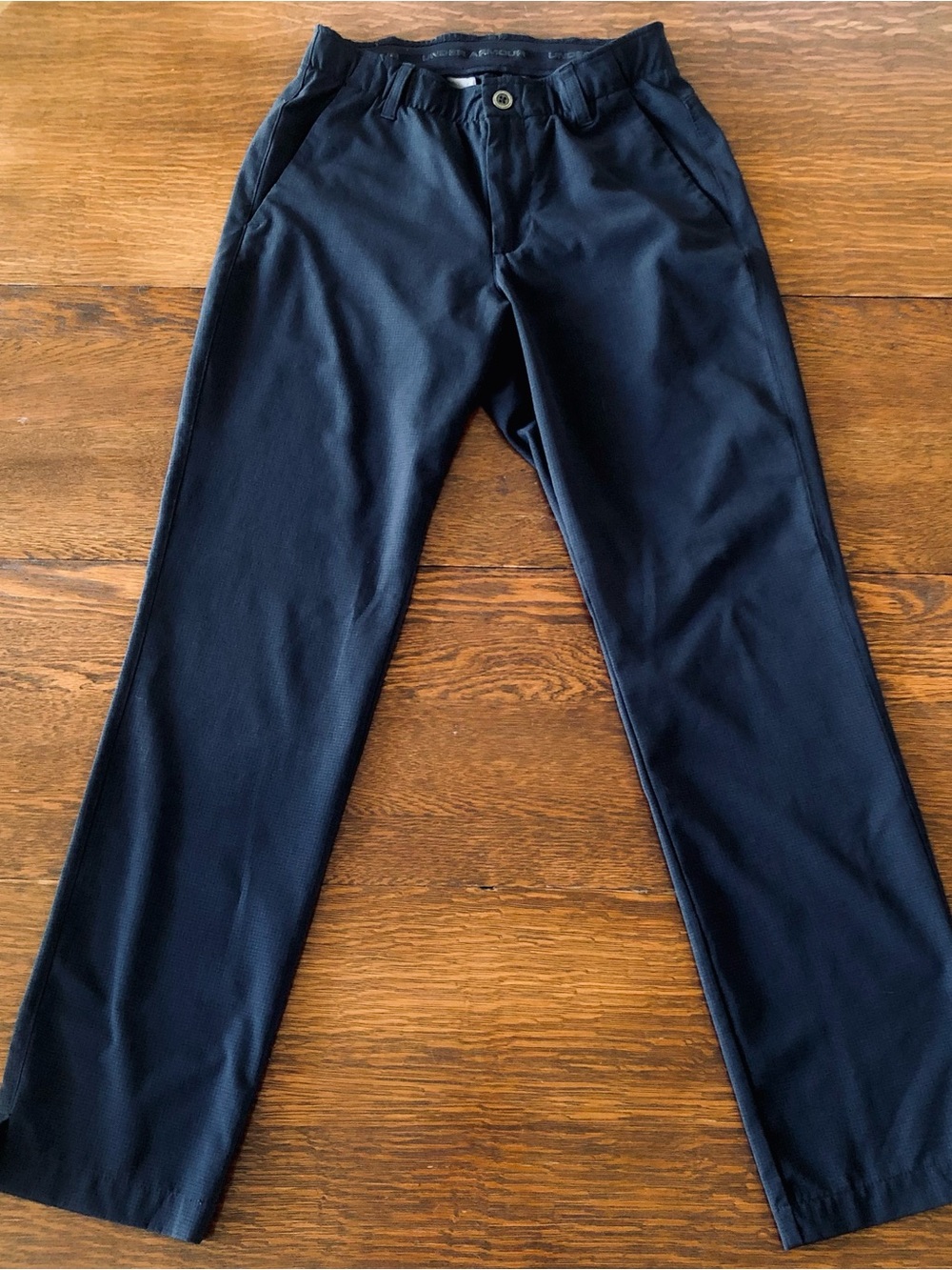 EUC Under Armour Black Performance Stretch Slacks